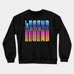 Legend Typography Crewneck Sweatshirt